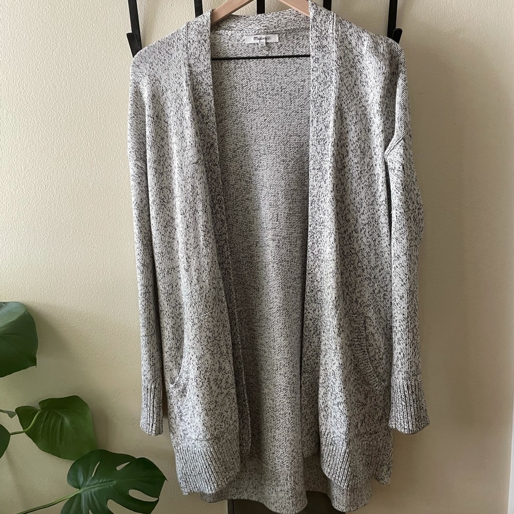 Madewell Heather Gray Cardigan